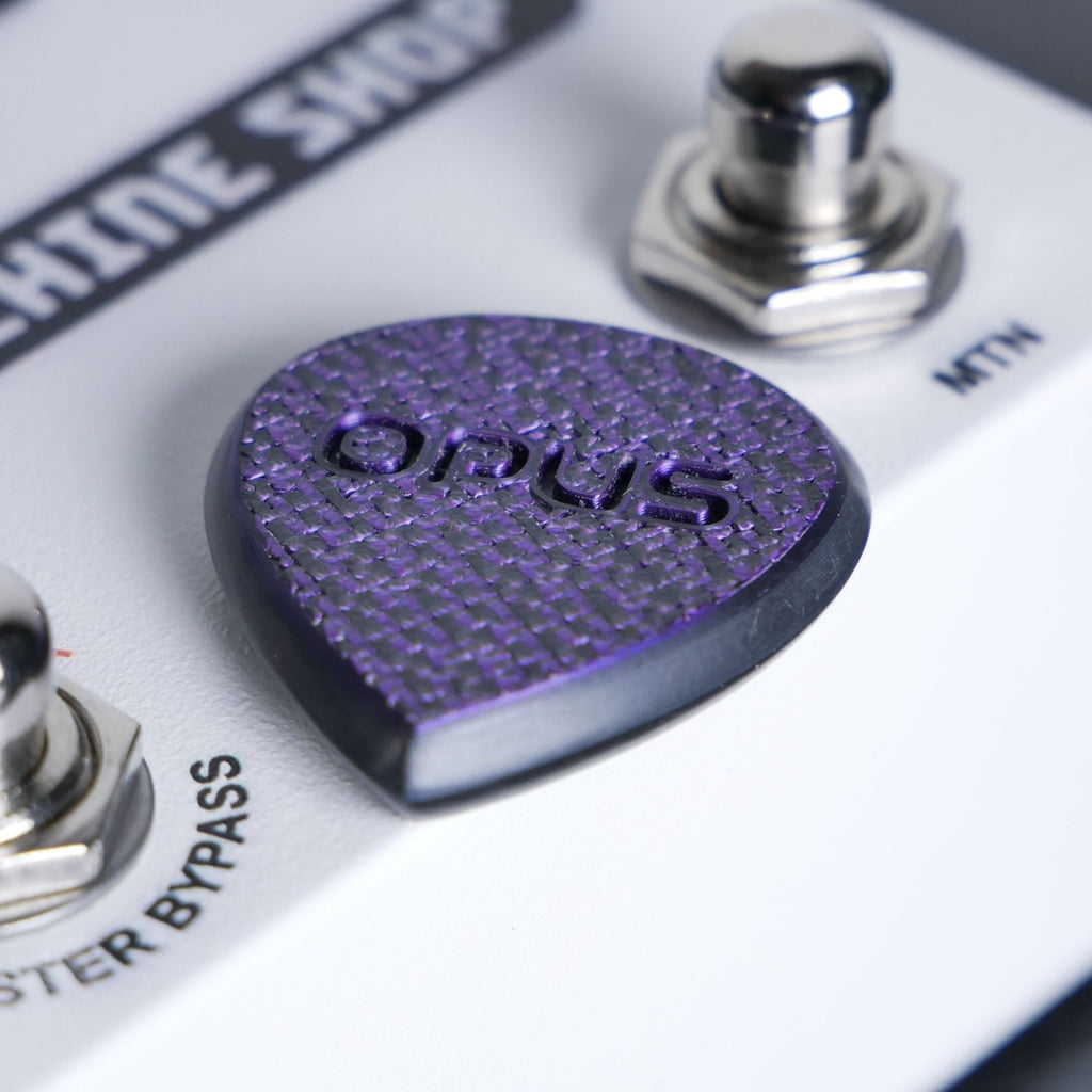 Opus Magnus Onyx VALKORE™ - Amythest Series Handmade Guitar Pick Guitar Picks from Ploutone