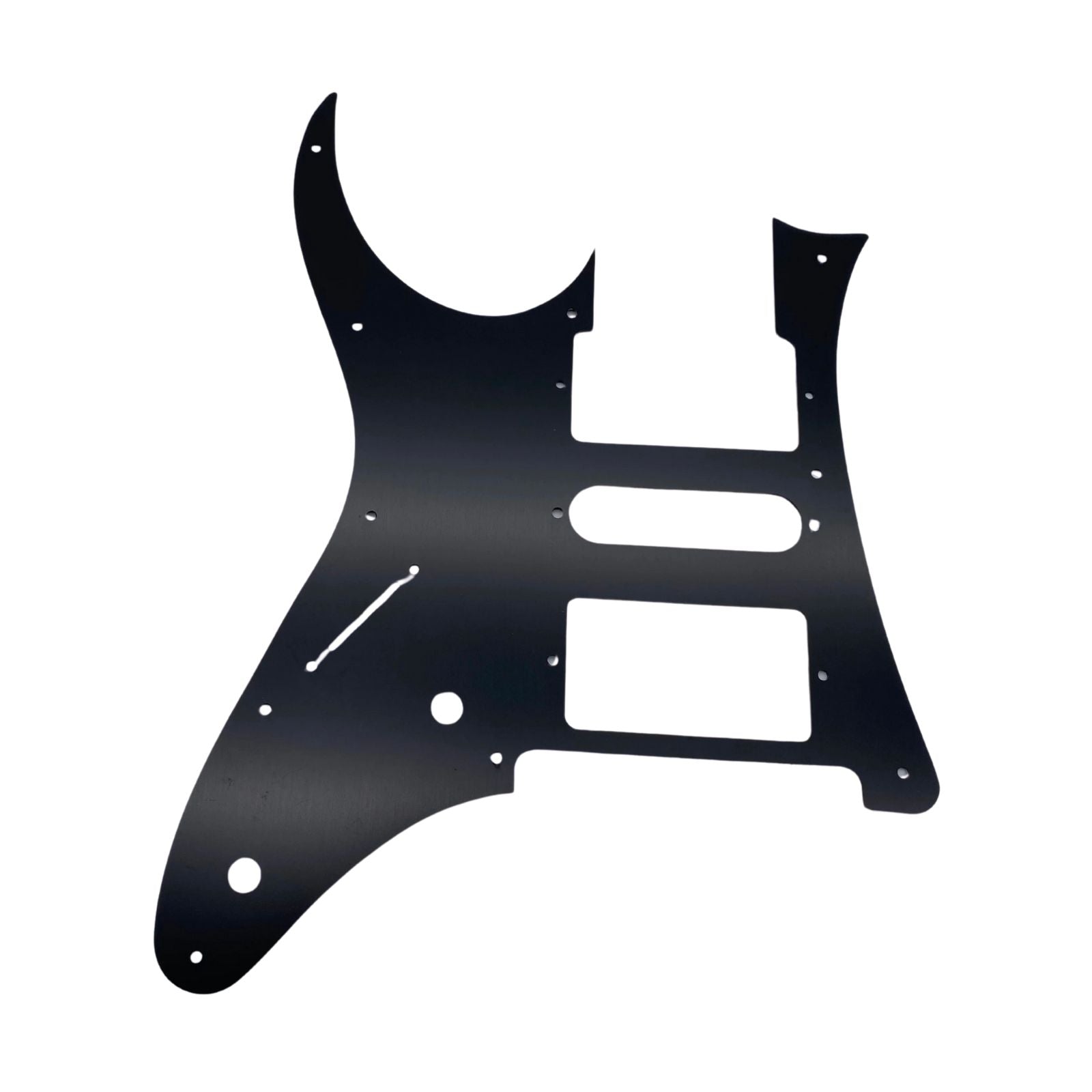 Ibanez RG2550Z HSH Metal Pickguard - Black Aluminum - Ploutone