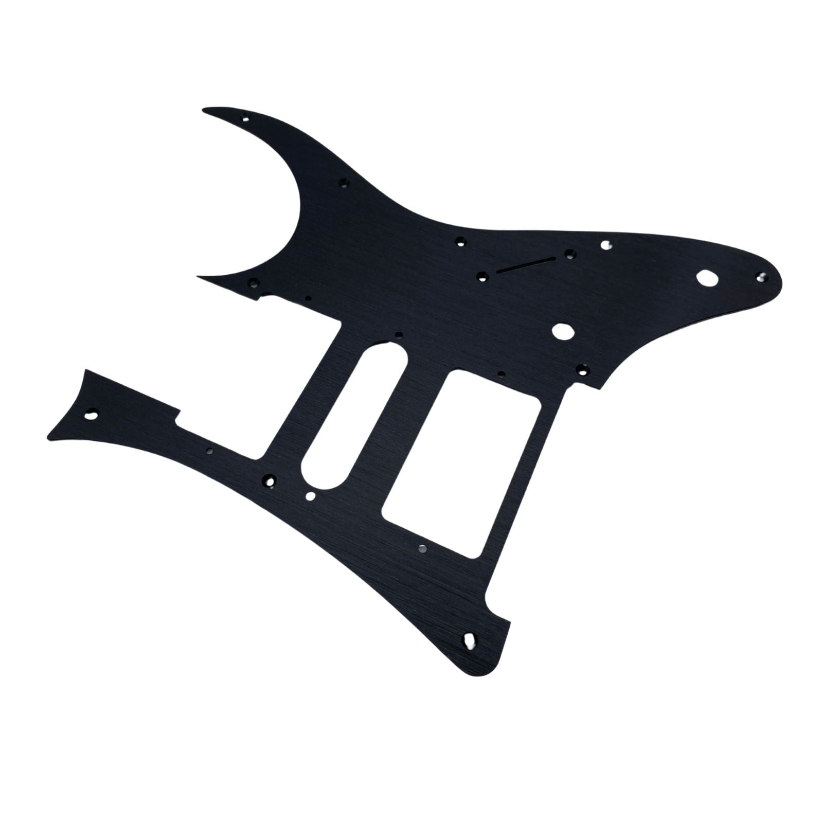 Ibanez RG2550Z HSH Metal Pickguard - Black Aluminum - Ploutone