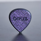 Opus Magnus Onyx VALKORE™ - Amythest Series Handmade Guitar Pick - Ploutone