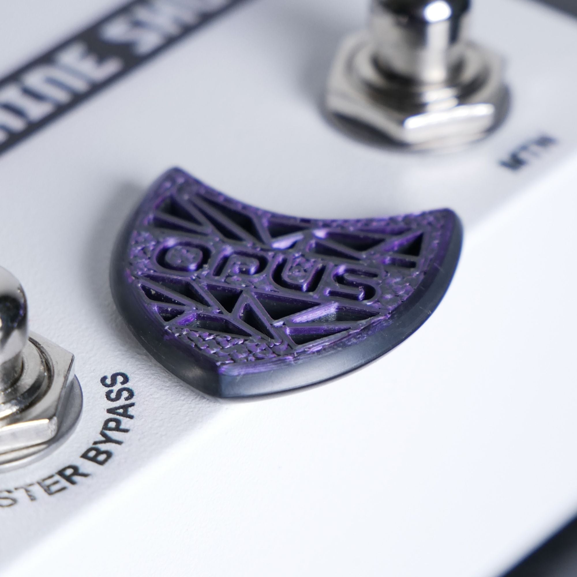 Opus Skyr Onyx VALKORE™ - Amethyst Series Handmade Guitar Pick - Ploutone