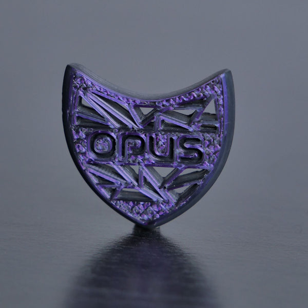 Opus Skyr Onyx VALKORE™ - Amethyst Series Handmade Guitar Pick Guitar Picks from Ploutone