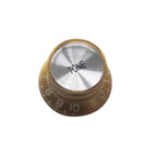 Les Paul/SG Gold & Silver Reflector Knobs (Set of 4) - Ploutone