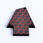 Custom Ibanez Truss Rod Cover for RG & JEM – Honeycomb Hex (Red & Black) - Ploutone