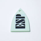 ESP Truss Rod Cover for ESP & LTD - ESP Logo (Seafoam Green & Black) - Ploutone