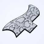 Custom Handmade Faux Snakeskin Gibson SG '61 Reissue Half Face Pickguard - Ploutone