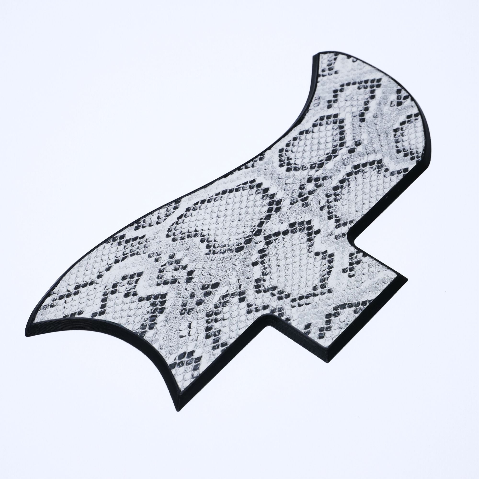 Custom Handmade Faux Snakeskin Gibson SG '61 Reissue Half Face Pickguard - Ploutone