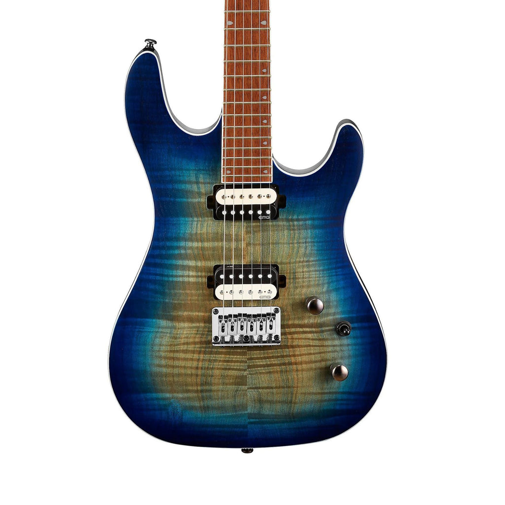 Cort KX300 Electric Guitar - Open Pore Cobalt Burst - Ploutone