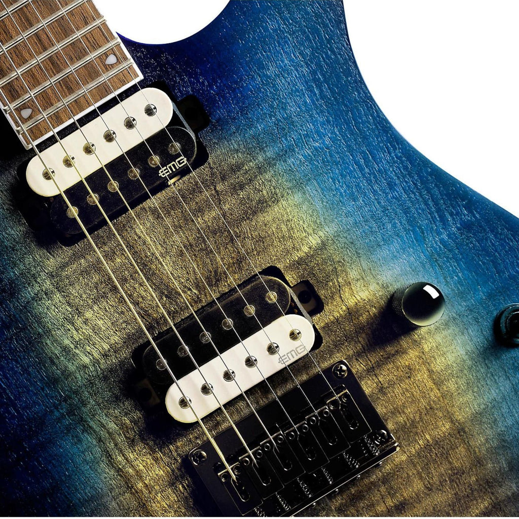 Cort KX300 Electric Guitar - Open Pore Cobalt Burst - Ploutone