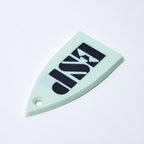 ESP Truss Rod Cover for ESP & LTD - ESP Logo (Seafoam Green & Black) - Ploutone