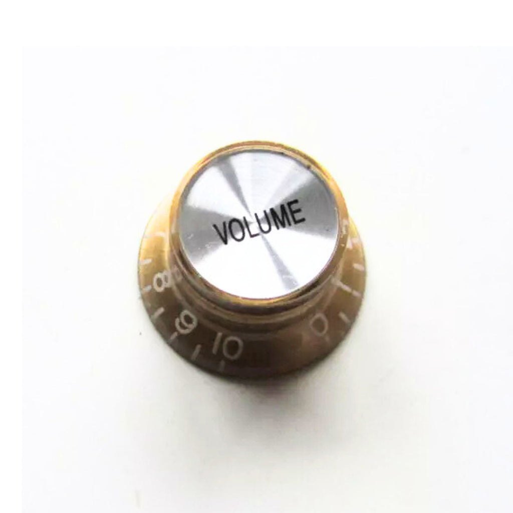 Les Paul/SG Gold & Silver Reflector Knobs (Set of 4) - Ploutone