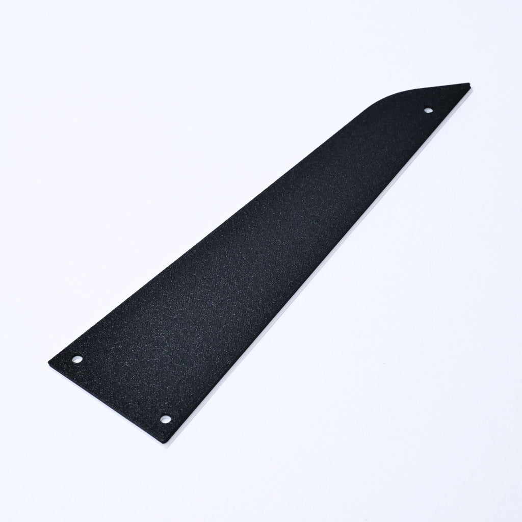 Custom Rickenbacker Truss Rod Cover - Black Guitar Fittings & Parts from Ploutone
