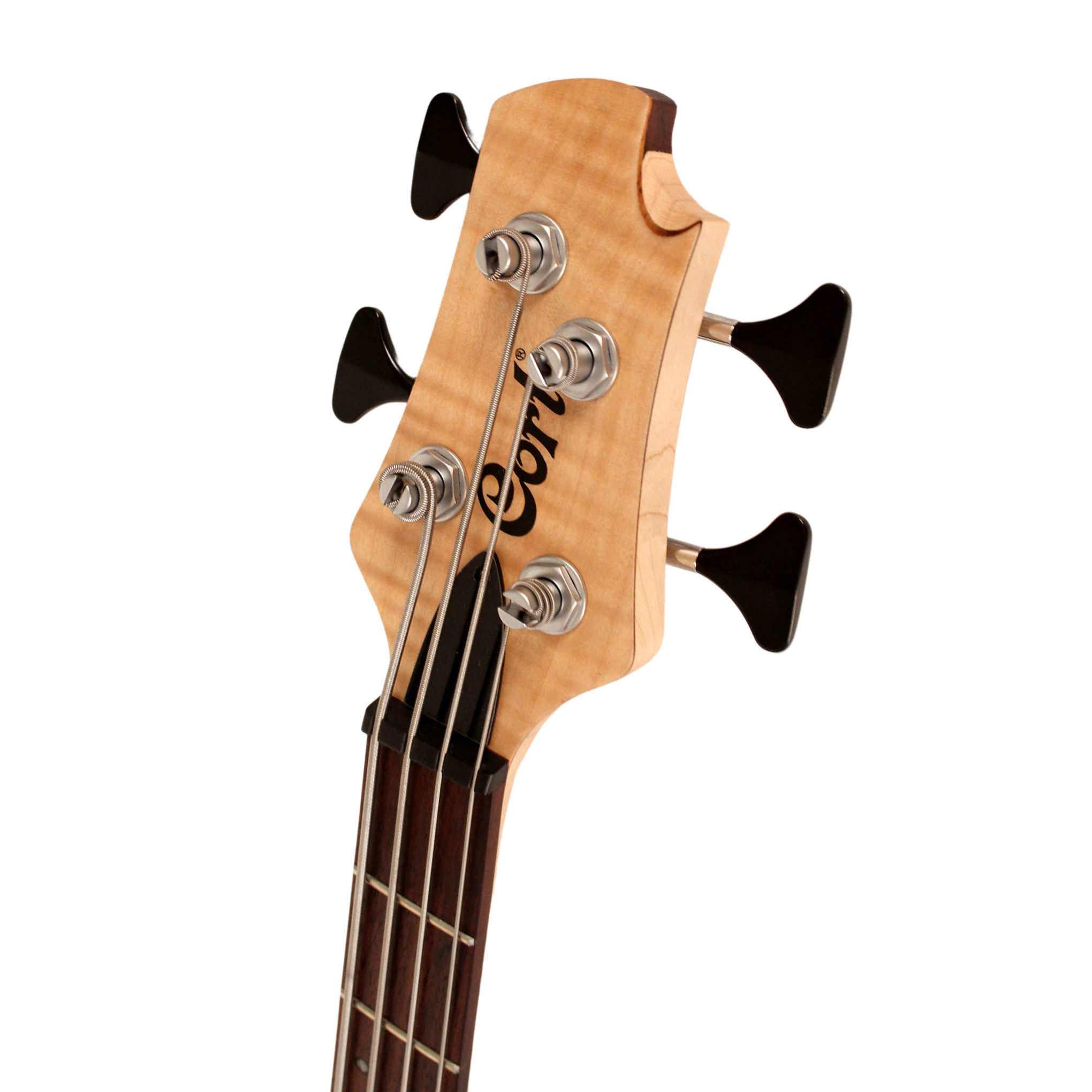 Cort Artisan Series A4 4-String Bass Guitar Open Pore Natural - Ploutone