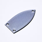 Custom Gretsch 2-Ply Plain Truss Rod Cover - Multiple Colors (Fits Electromatic, Streamliner & Japan Models) Silver - Ploutone