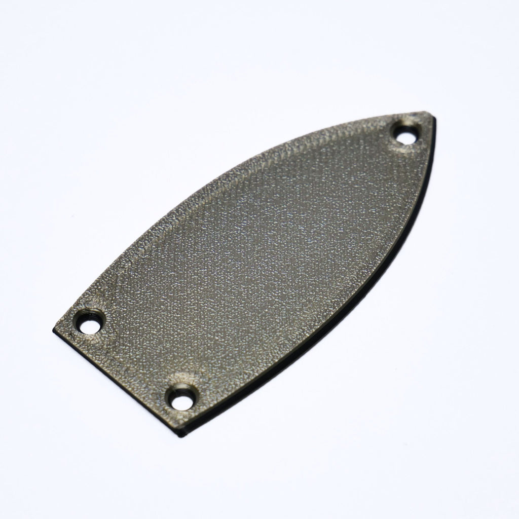 Custom Gretsch 2-Ply Plain Truss Rod Cover - Multiple Colors (Fits Electromatic, Streamliner & Japan Models) Bronze - Ploutone