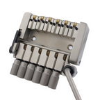 Guyker 6-String Headless Tremolo Bridge - Nickel Satin Nickel - Ploutone