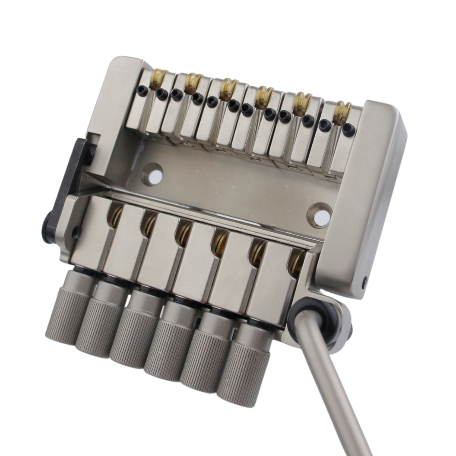 Guyker 6-String Headless Tremolo Bridge - Nickel Satin Nickel - Ploutone
