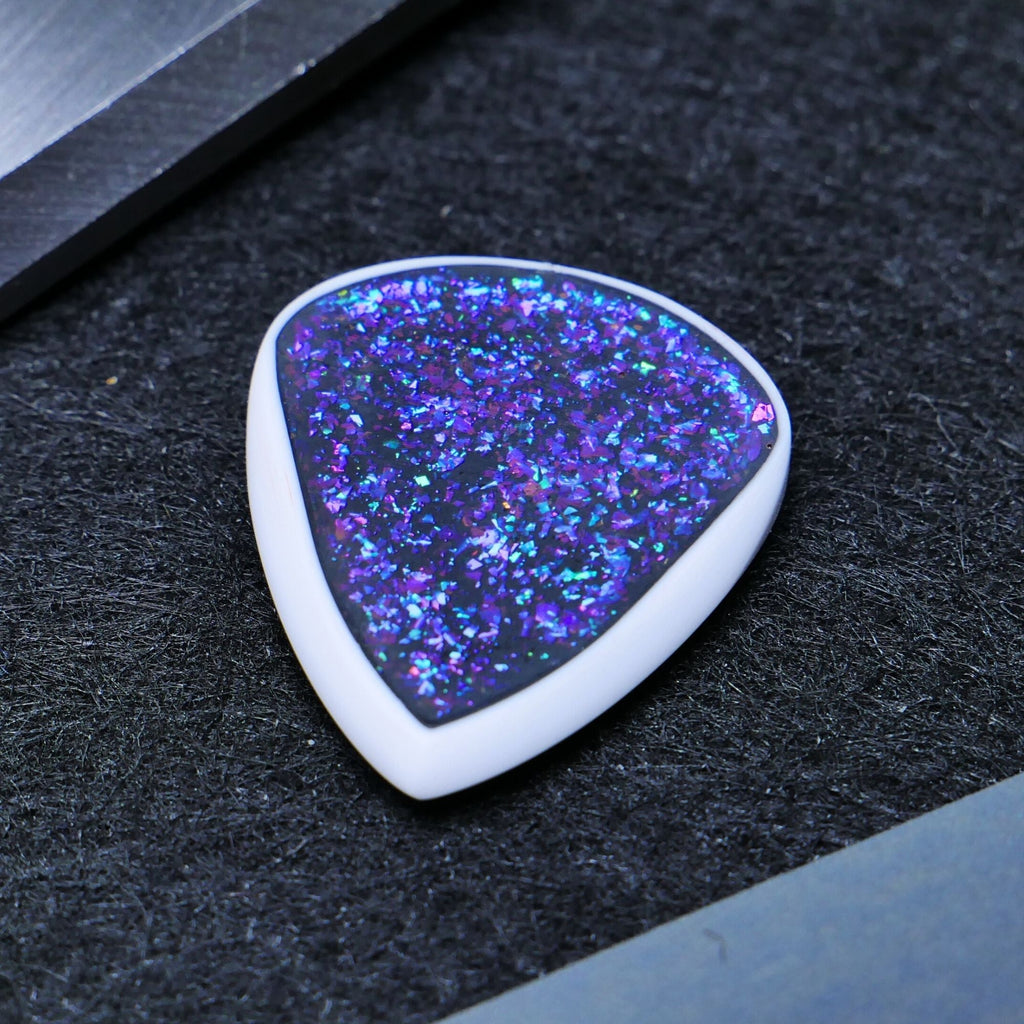 Opus Skalm VALKORE™ Hybrid Series Handmade Guitar Pick - Aurora Flake Guitar Picks from Ploutone