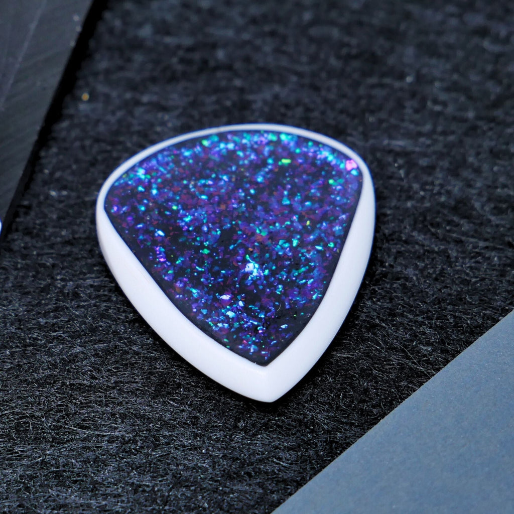 Opus Skalm VALKORE™ Hybrid Series Handmade Guitar Pick - Aurora Flake - Ploutone