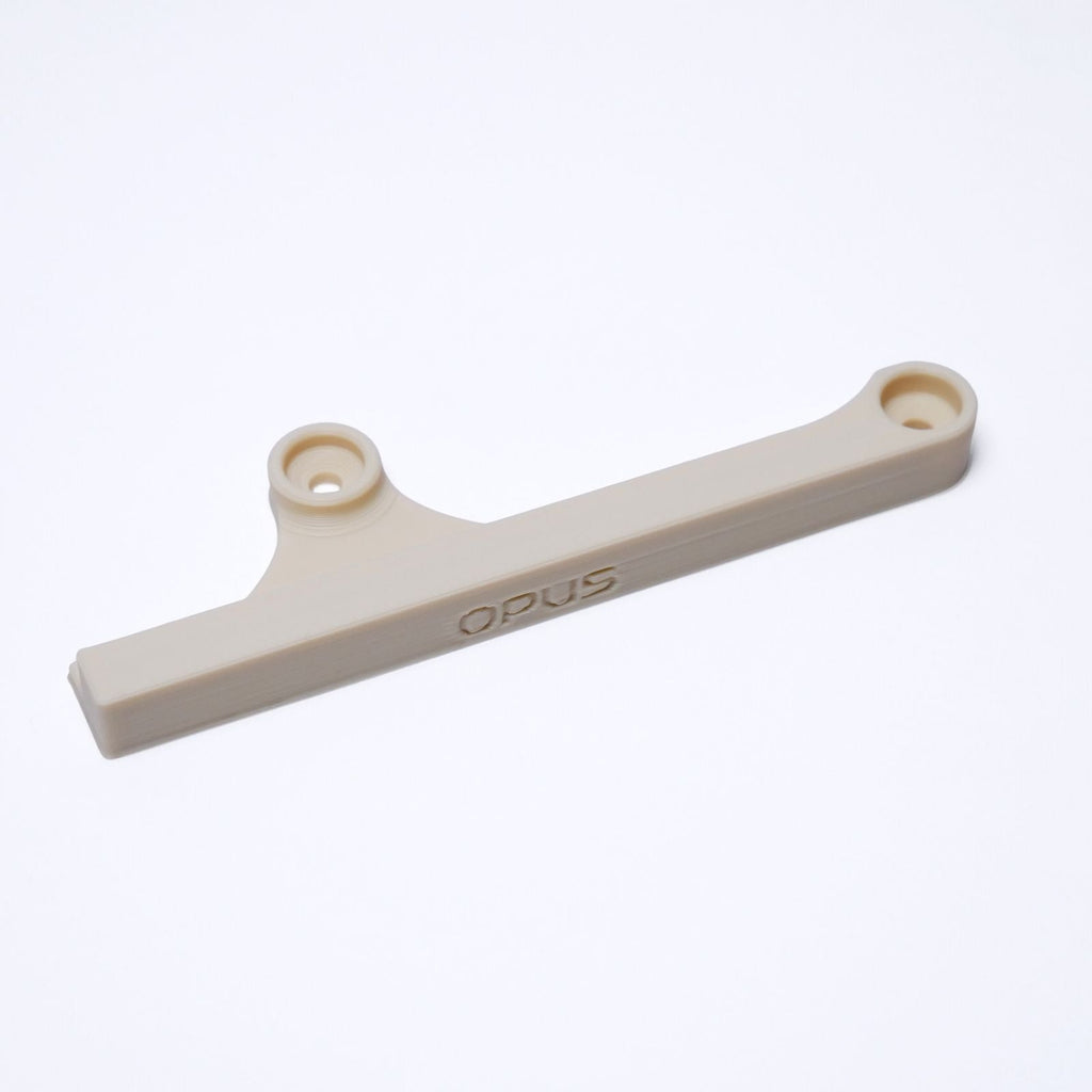 Jazz Bass Thumb Rest for Fender – No-Drill Tug Bar, Microtextured Grip – Multiple Colors Cream - Ploutone