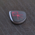 Opus Loki VALKORE™ - Red Mica and Resin Inlay Berserker Guitar Pick - Ploutone