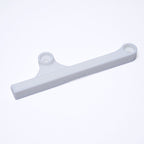 Jazz Bass Thumb Rest for Fender – No-Drill Tug Bar, Microtextured Grip – Multiple Colors White - Ploutone