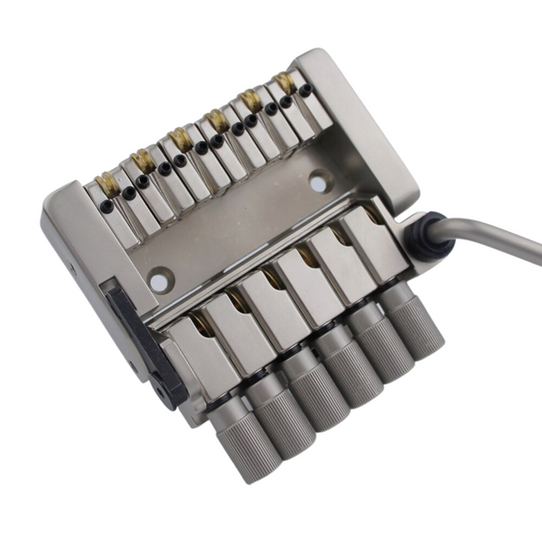 Guyker 6-String Headless Tremolo Bridge - Nickel - Ploutone