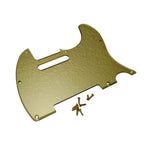 8-Hole Telecaster Pickguard - 1-Ply Gold Mirror Acrylic - Ploutone
