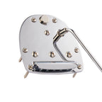 Jaguar / Jazzmaster Style Tremolo Vibrato Assembly with Locking Button - Gold/Chrome Chrome - Ploutone