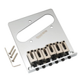 Wilkinson Modern Left-Handed Telecaster Bridge 6-Saddle - Chrome - Ploutone