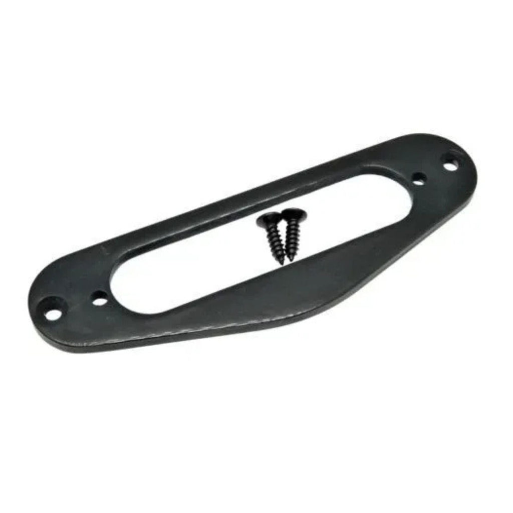 Metal Neck Pickup Mounting Ring for Telecaster - Black - Ploutone