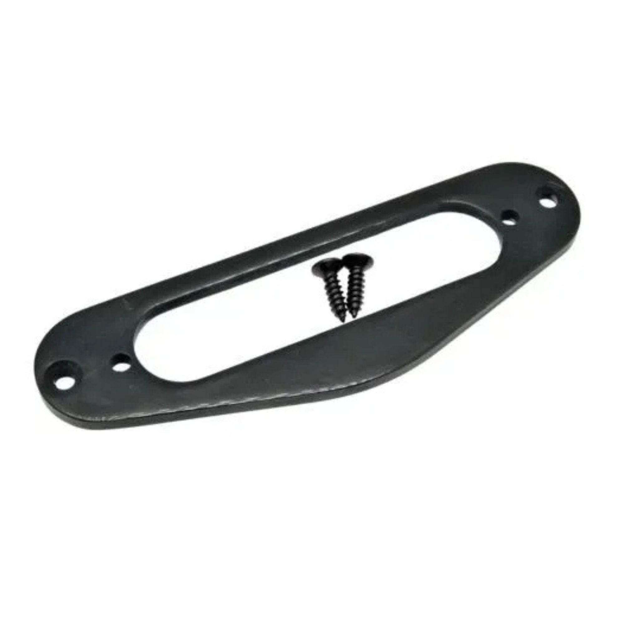 Metal Neck Pickup Mounting Ring for Telecaster - Black - Ploutone