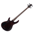 Cort Artisan Series B4 Element 4-String Bass Guitar Open Pore Black - Ploutone