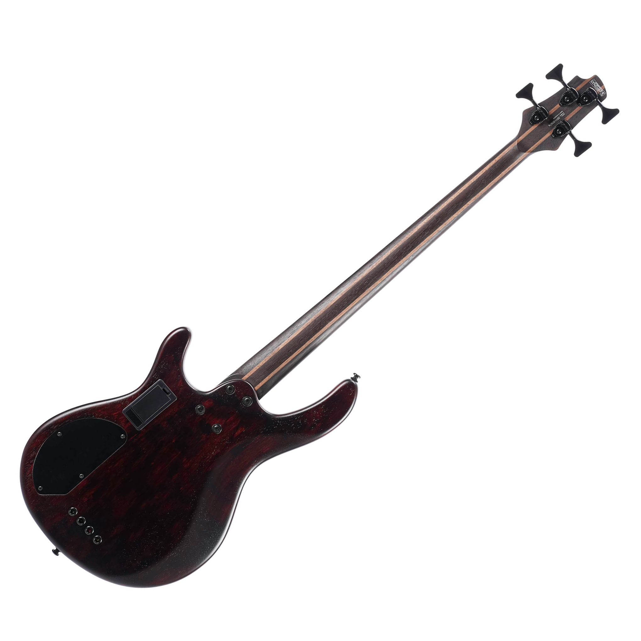 Cort Artisan Series B4 Element 4-String Bass Guitar Open Pore Black - Ploutone