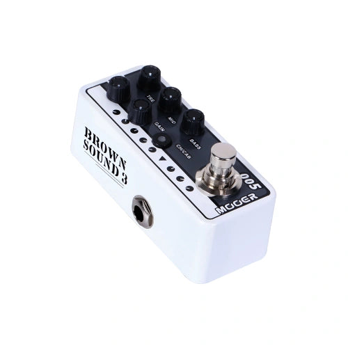 MOOER Micro Preamp 005 Brown Sound 3 - Digital Preamp Effect Pedal Guitar Effect Pedal from Ploutone