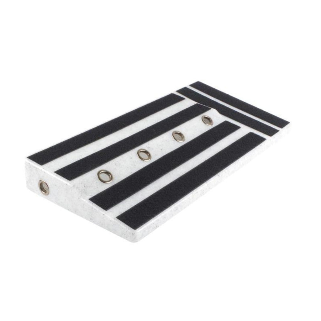 Rockhouse 2-Tier Velcro Guitar Effects Pedalboard White - Ploutone