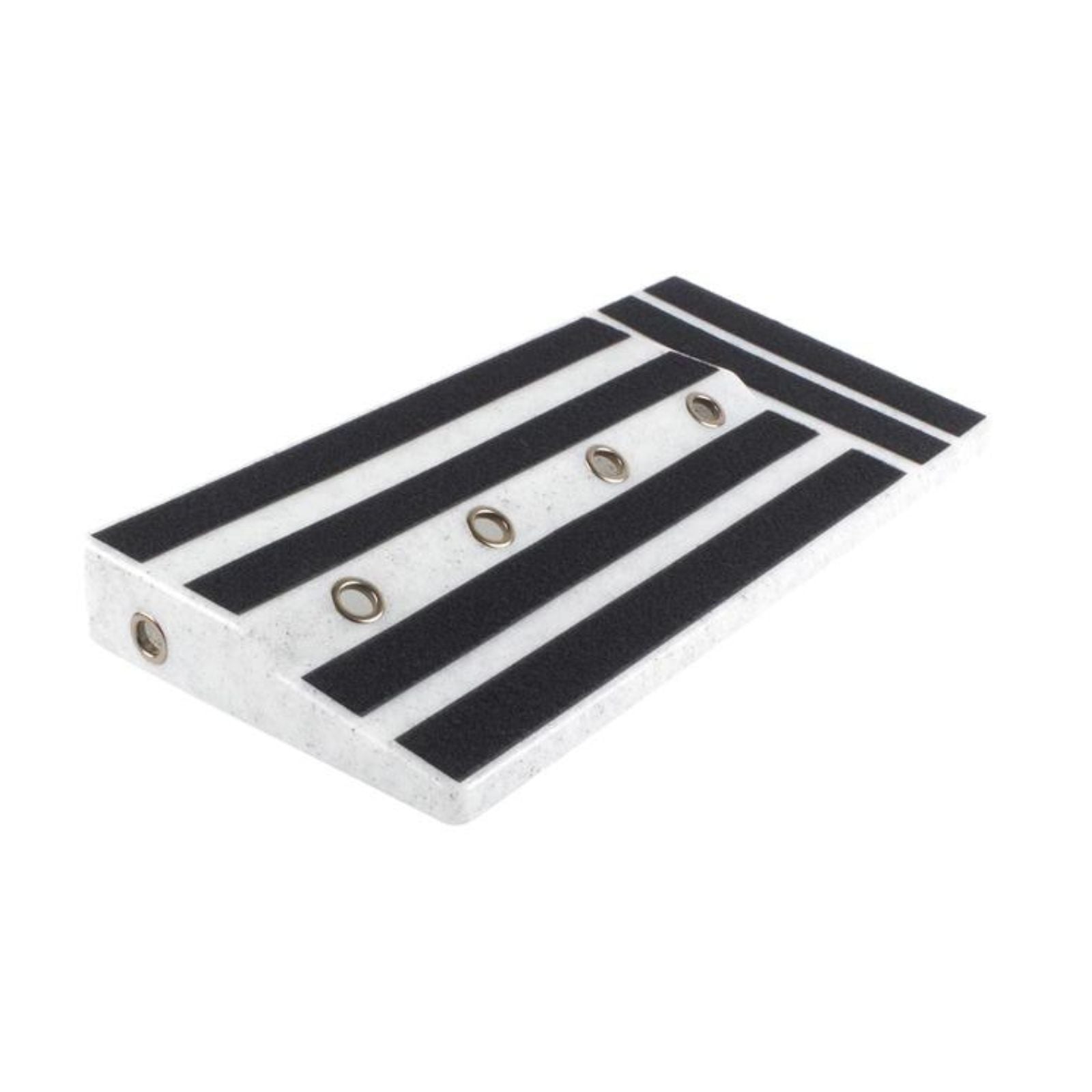 Rockhouse 2-Tier Velcro Guitar Effects Pedalboard White - Ploutone