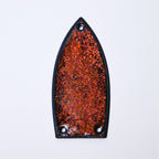 Custom Gretsch Truss Rod Cover (Fits Electromatic, Streamliner & Japan Models) - Flame Orange Flake truss rod covers from Ploutone