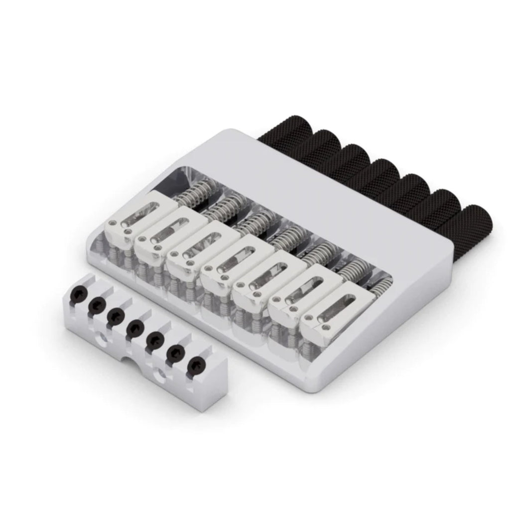 Hipshot 7-String Headless Fixed Bridge Chrome LowPro - Ploutone