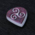 Opus Jari VALKORE™ - Magma Triskele Handmade Guitar Pick - Ploutone