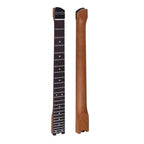 Headless Guitar Neck with Hardware - Roasted Maple & Rosewood - Ploutone