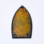 Custom Gretsch Truss Rod Cover (Fits Electromatic, Streamliner & Japan Models) - Flame Orange Flake truss rod covers from Ploutone