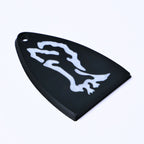 Custom PRS SE Truss Rod Cover – Mica and Resin Bird of Prey Inlay - Ploutone