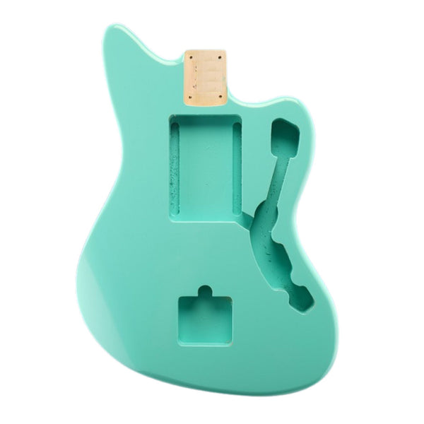 Finished Jazzmaster/ Offset Guitar Body - Seafoam Green Knobs from Ploutone