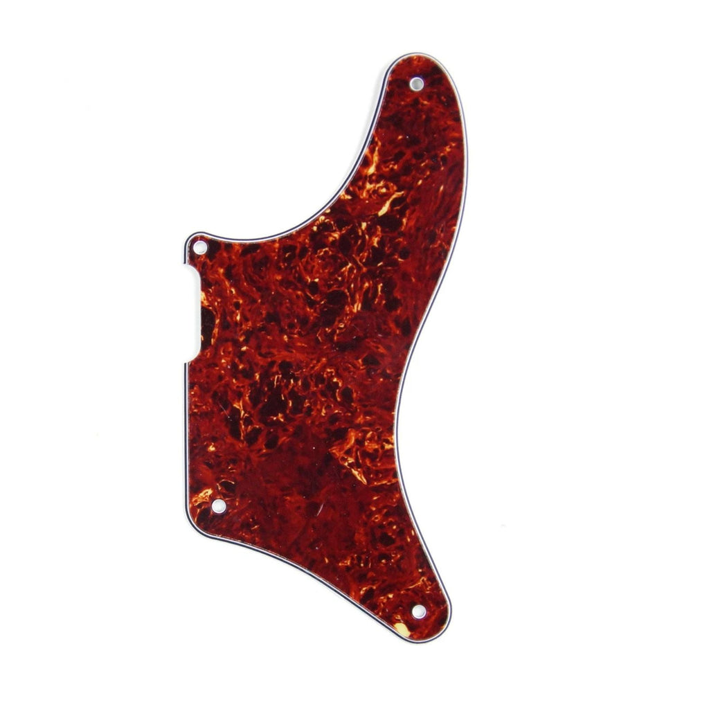 Cabronita Telecaster Pickguard - 10+ Colors 4-Ply Red Tortoise - Ploutone