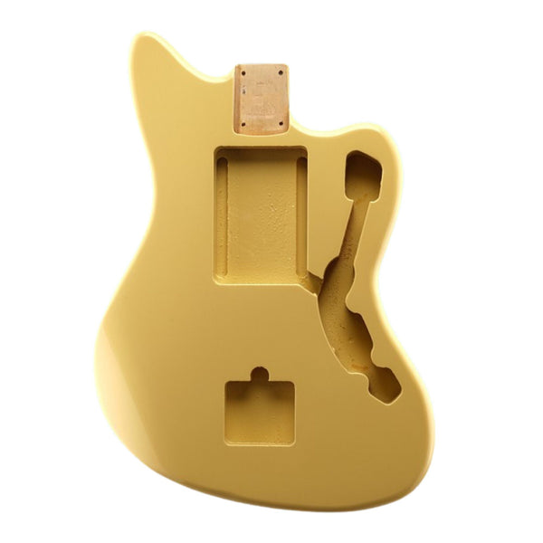 Finished Jazzmaster/ Offset Guitar Body - Vintage Yellow Guitar Bodies from Ploutone