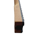 Headless Guitar Neck with Hardware - Roasted Maple & Rosewood - Ploutone