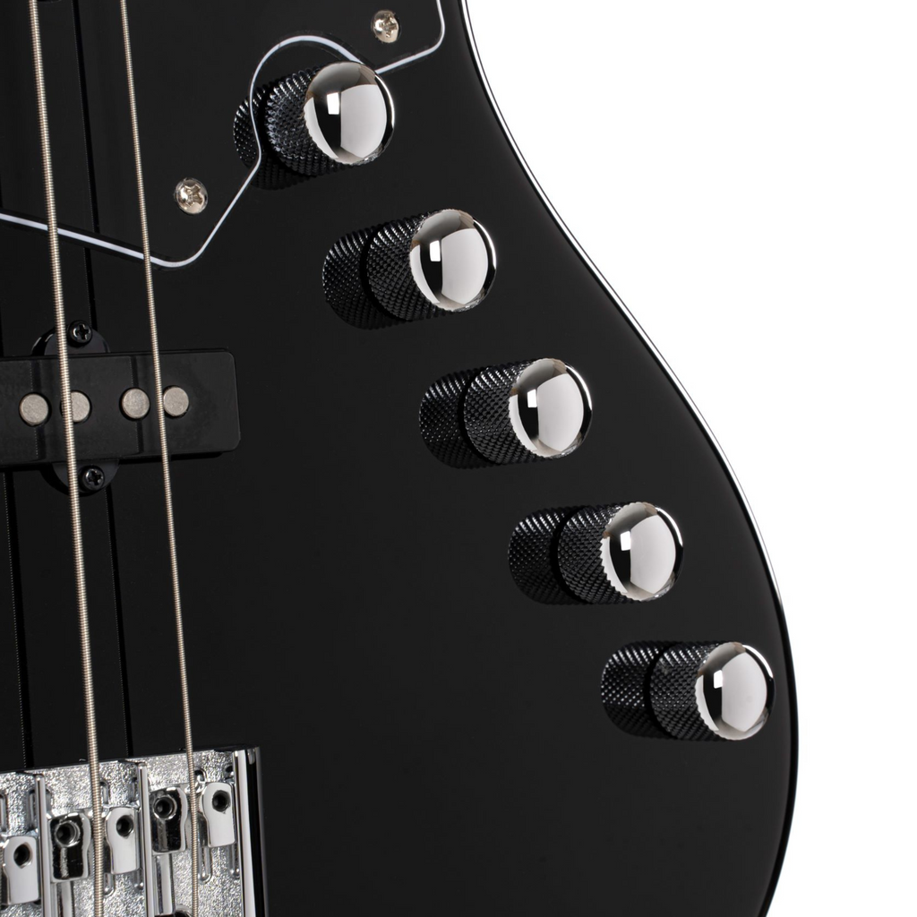 Cort Elrick NJS Series 5-String Bass Guitar Black - Ploutone