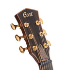 Masterpiece Series Modern Black Acoustic Electric Guitar - Trans Black Gloss (B-Stock) - Ploutone