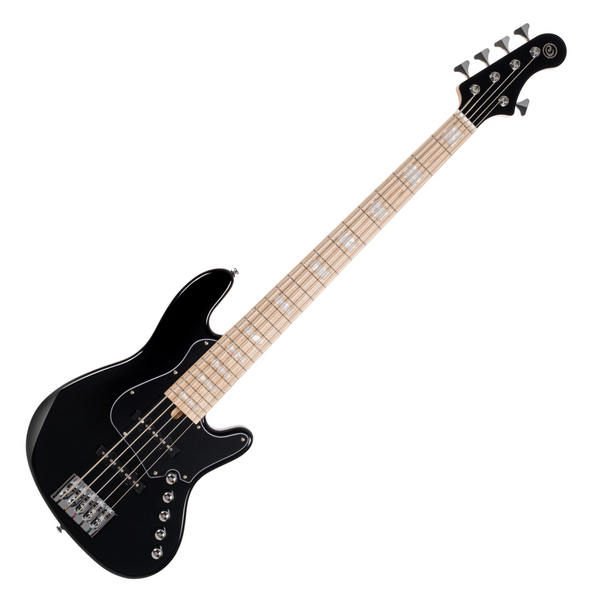 Cort Elrick NJS Series 5-String Bass Guitar Black - Ploutone